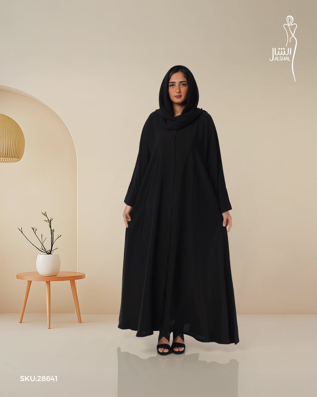 عباية مريحة بقماش خفيف التهوية